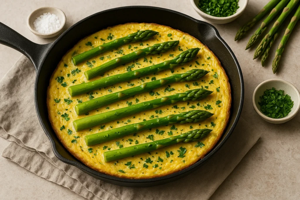 Fritaja sa šparogama Fritaja sa šparogama